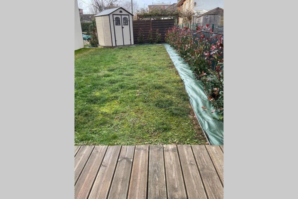 Appartement Maison En Duplex 80M² Jardin Terrasse Saint-Julien-les-Villas Kültér fotó
